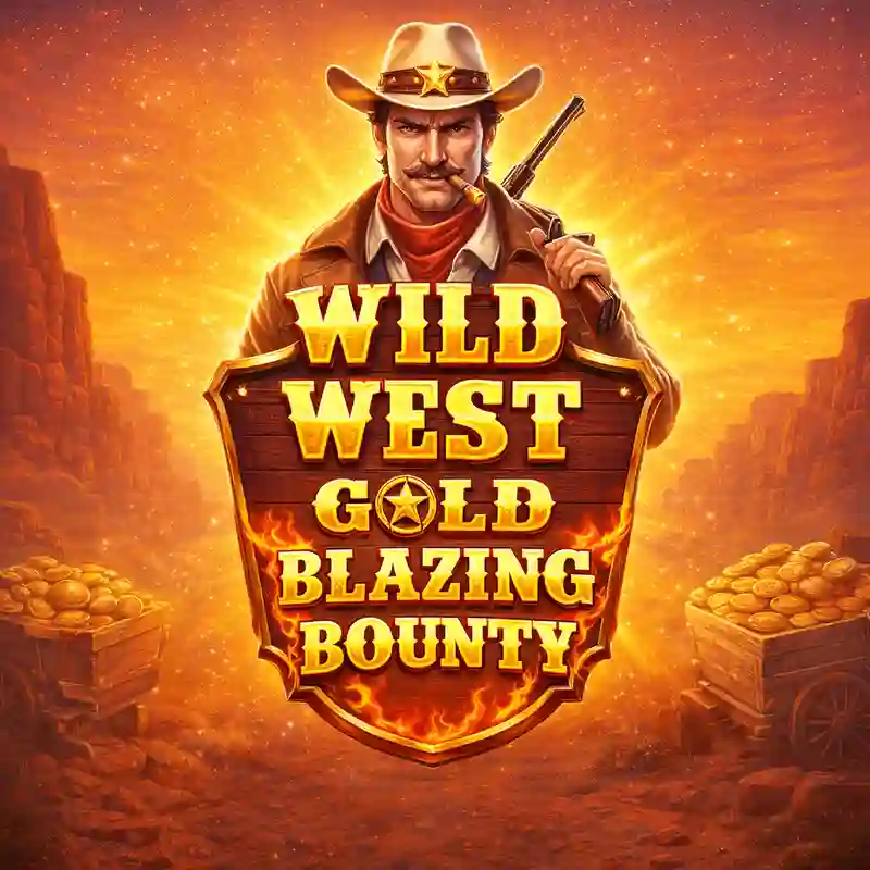 Wild West Gold Blazing Bounty casino game interface